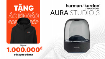 Nhận ngay quà tặng hấp dẫn khi mua loa Harman Kardon Aura Studio 3