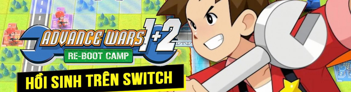 ADVANCE WARS 1+2: RE-BOOT CAMP hồi sinh trên Switch