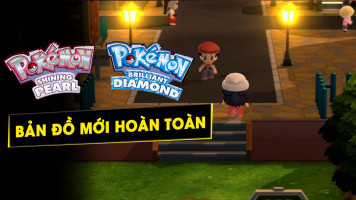 Bản đồ của Pokemon Brilliant Diamond và Shining Pearl đã được làm lại hoàn toàn Bản đồ của Pokemon Brilliant Diamond và Shining Pearl đã được làm lại hoàn toàn