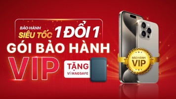 GÓI BẢO HÀNH VIP DÀNH CHO IPHONE 15 SERIES