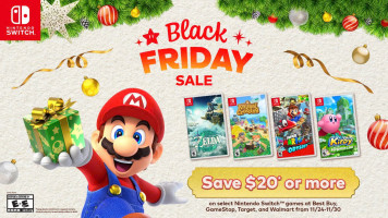 Nintendo Switch: Mừng Black Friday Với Loạt Game Mới Và Ưu Đãi Hấp Dẫn
