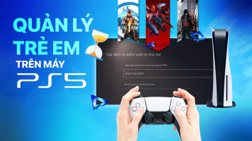 Cách cài đặt quản lý trẻ em trên máy PS5 cơ bản nhất