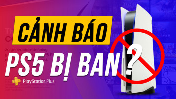 Cảnh báo về việc máy PlayStation 5 bị ban