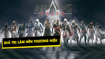Giá trị nào tạo dựng nên thương hiệu của dòng game Assassin's Creed?