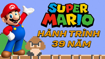 Hành Trình 39 Năm Của Mario : Tựa Game Bất Bại Của Nintendo