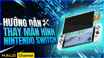 Hướng dẫn thay/sửa màn hình bị sọc Nintendo Switch