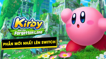 Kirby trở lại trong tựa game phiêu lưu mới dành cho Switch