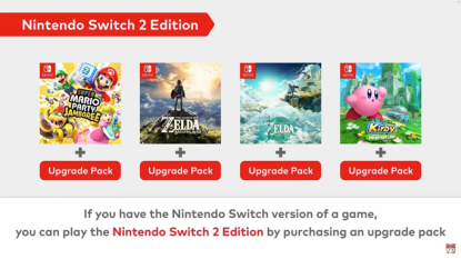 Bạn muốn mua bản vật lý của các game dán nhãn nâng cấp cho Nintendo Switch 2? Hãy lưu ý điều này trước khi rút ví! Bạn muốn mua bản vật lý của các game dán nhãn nâng cấp cho Nintendo Switch 2? Hãy lưu ý điều này trước khi rút ví!