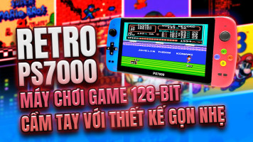 Retro PS7000: Máy Chơi Game Cầm Tay 128-Bit Với Thiết Kế Gọn Nhẹ