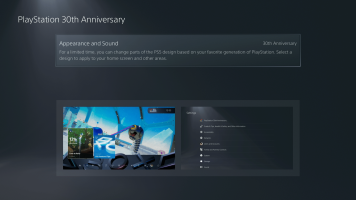 Sony Bất Ngờ Ra Mắt Theme PS5 Phiên Bản 30th Aniversary