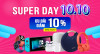 [10.10] Super Day - Super Sale: Ưu đãi giảm 10% các sản phẩm công nghệ Hot