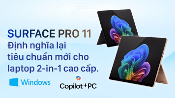 Surface Pro 11: Định nghĩa tiêu chuẩn mới cho laptop 2-in-1 cao cấp