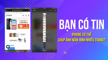 Thủ Thuật Chụp Màn Hình Cuộn Trên Điện Thoại
