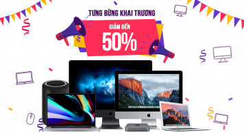 Tưng bừng khai trương thương hiệu MacX - Giảm đến 50%