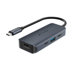 Hyperdrive Next 4 Port USB-C Hub For Laptop/Macbook Type-C – HD4001GL