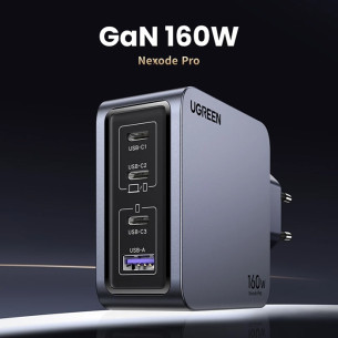 Ugreen - Cốc sạc nhanh 4 cổng NEXODE PRO 160W USB-C Charger