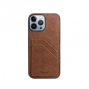 Denior Case iPhone 13 Pro - Brown
