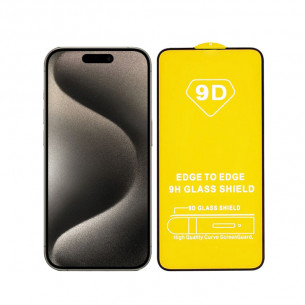 Dán màn hình cường lực 9D iPhone 15 Pro