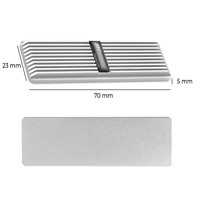Bộ tản nhiệt cho NVMe M.2 2280 Bộ tản nhiệt cho NVMe M.2 2280