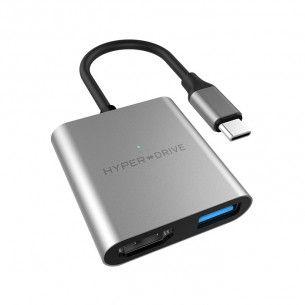 HyperDrive 4K HDMI 3-in-1 USB-C Hub HD259