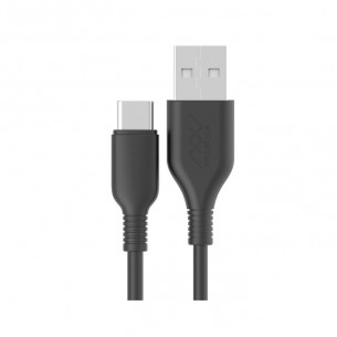 InnoStyle Jazzy USB-A to USB-C Cable 1.2M - Black InnoStyle Jazzy USB-A to USB-C Cable 1.2M - Black