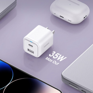 Innostyle MiniCube 35W GaN Charger - IC35CAWHT