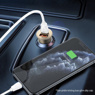 Sạc ô tô Mazer Supermini Dou PD+QC4 Car Charger Sạc ô tô Mazer Supermini Dou PD+QC4 Car Charger