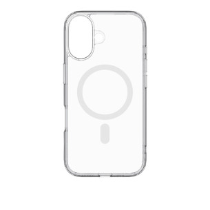 Case Mipow Magsafe Case For Iphone 16 Plus 2024 Transparent + White Magsafe Case Mipow Magsafe Case For Iphone 16 Plus 2024 Transparent + White Magsafe