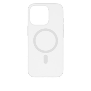 Case Mipow Premium Slim For Iphone 16 Pro 2024 White Matt + White Magsafe 