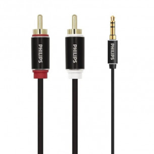 Cáp Chuyển Đổi Âm Thanh Philips - Audio Cable 3.5MM  Stereo To 2XRCA