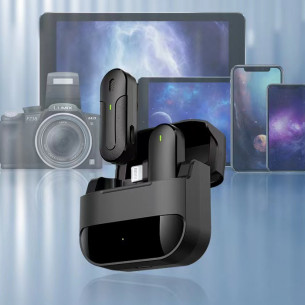 Philips - Micro Không Dây Cài Áo Kết Nối Cổng Lighting (1 Receiver + 1 Mic)  Philips - Micro Không Dây Cài Áo Kết Nối Cổng Lighting (1 Receiver + 1 Mic)