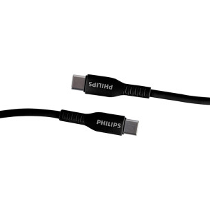 Philips - Type C To Type C 1.2M USB 2.0 MAX 60W - DLC8601
