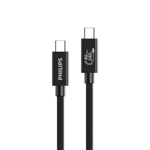 Philips -  Cáp sạc Sync & Charge Type-C TO TYPE-C 1M USB4.0/240W/40G 