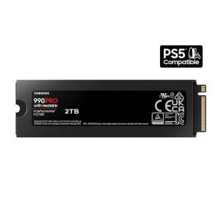 Ổ cứng SSD Samsung 990 Pro PCIe Gen 4.0 x4 NVMe V-NAND M.2 2280 2TB With Heatsink Ổ cứng SSD Samsung 990 Pro PCIe Gen 4.0 x4 NVMe V-NAND M.2 2280 2TB With Heatsink
