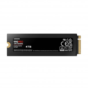 Ổ cứng SSD Samsung 990 Pro PCIe Gen 4.0 x4 NVMe V-NAND M.2 2280 4TB With Heatsink Ổ cứng SSD Samsung 990 Pro PCIe Gen 4.0 x4 NVMe V-NAND M.2 2280 4TB With Heatsink