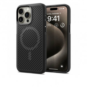 Case Spigen Core Armor MagFit iPhone 15 Pro Max 6.7 Inch 2023 - Matte Black