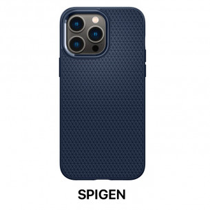 Case Spigen Iphone 14 Pro Max Liquid Air Navy Blue