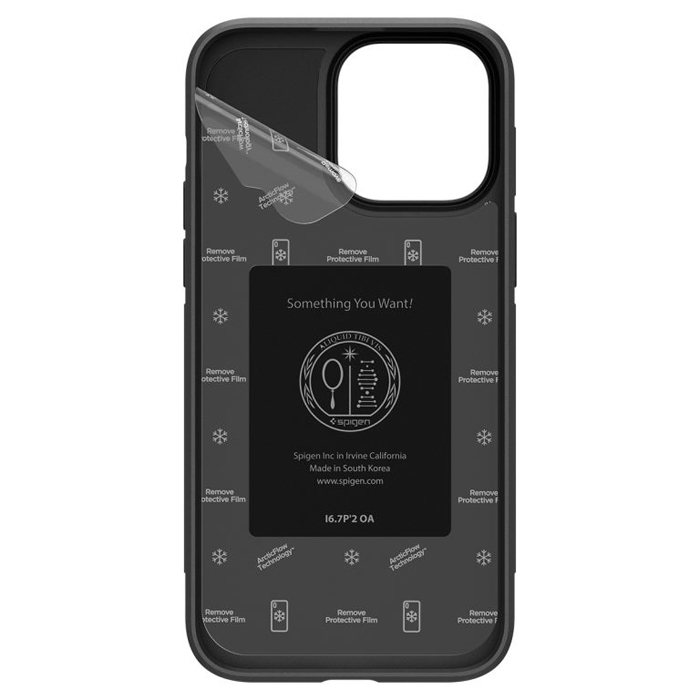 Case Spigen Iphone 14 Pro Max Cryo Armor Cs Matte Black