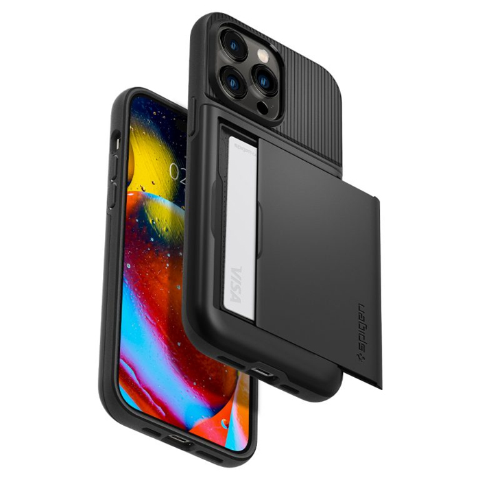Case Spigen Iphone 14 Pro Max Slim Armor Cs Black