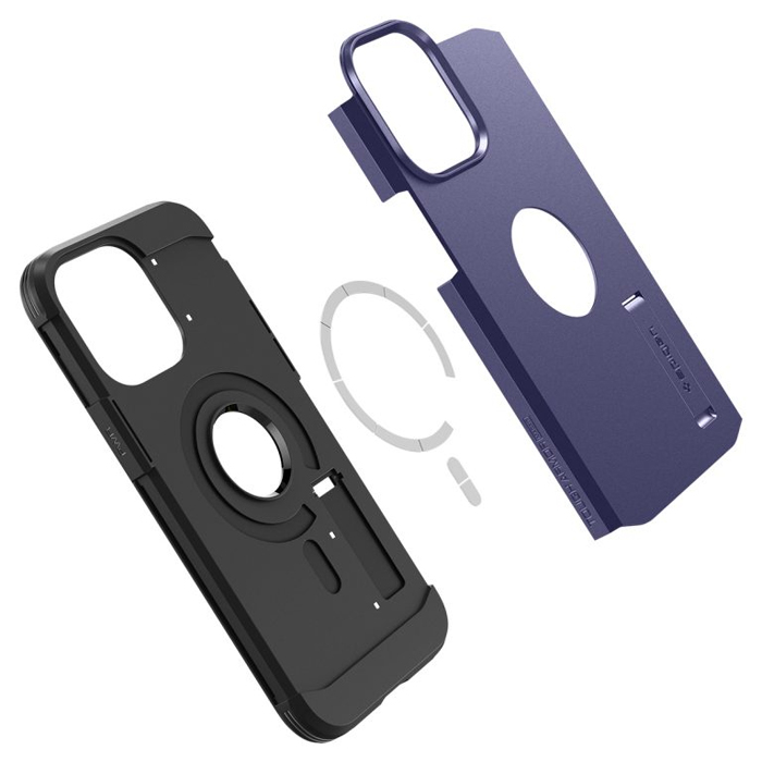 Case Spigen Iphone 14 Pro Max Tough Armor Magfit Deep Purple