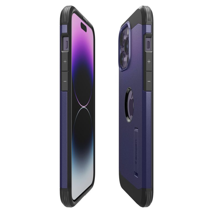 Case Spigen Iphone 14 Pro Max Tough Armor Magfit Deep Purple