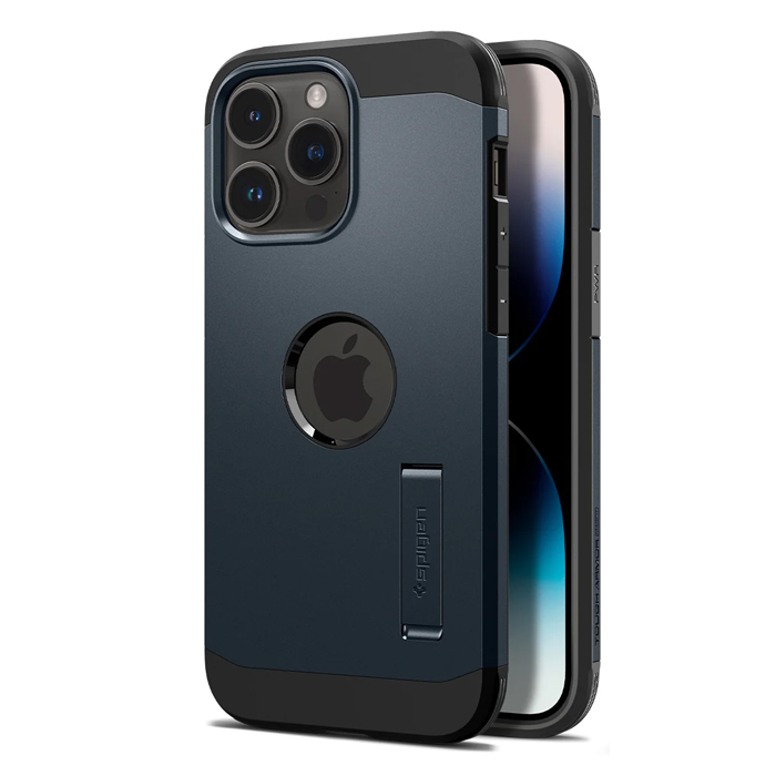 Case Spigen Iphone 14 Pro Max Tough Armor Magfit Metal Slate