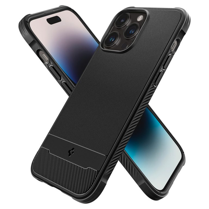 Case Spigen Iphone 14 Pro Max Rugged Armor Magfit Black
