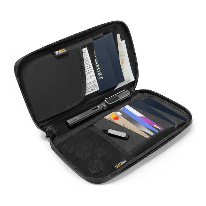 Túi Đựng Passport Du Lịch Tomtoc Passport Holder Black - H0113D1 Túi Đựng Passport Du Lịch Tomtoc Passport Holder Black - H0113D1