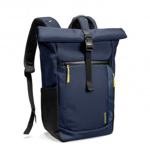 Balo Tomtoc Roll Top Laptop Backpack For Macbook 13-16 Inch, Universal Laptop 15.6 Inch ,17l-23l Dark Blue (T6M1D1)