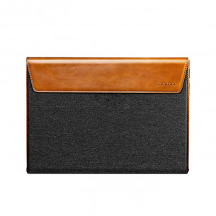 Túi chống sốc Tomtoc Premium Leather cho MacBook Pro 16" Gray