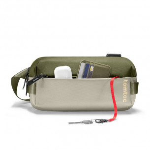 Túi Đeo Chéo Tomtoc (USA) Lightweight Sling Bag Green H02-A04T02