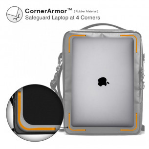 Túi chống sốc Tomtoc Urban Shoulder Bag cho MacBook Pro 15"- Black