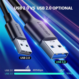 Cáp Sạc Tay Cầm PS5 Ugreen USB-C to USB A 3.0 2M Cable 20884 Cáp Sạc Tay Cầm PS5 Ugreen USB-C to USB A 3.0 2M Cable 20884