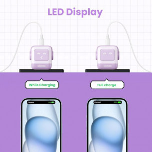 Ugreen - Nexode RG GaN Fast Charger 30W - Purple